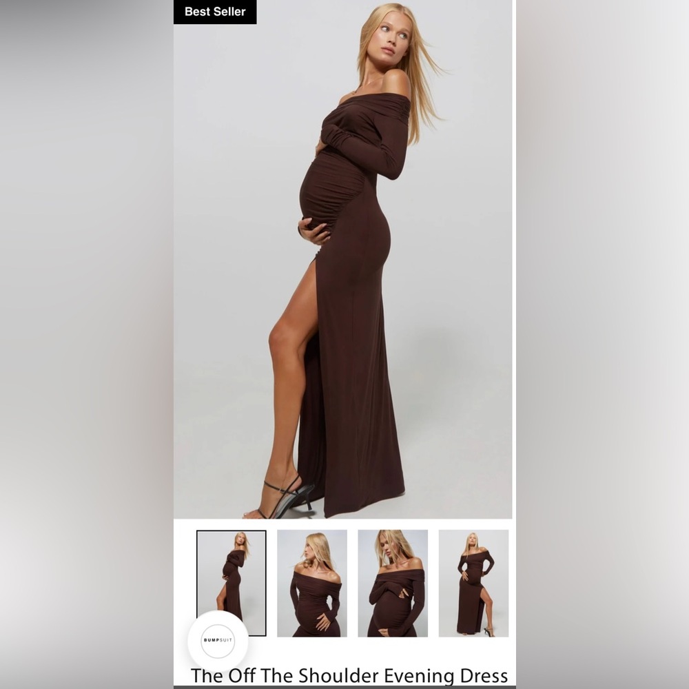 BumpSuit “The Off The Shoulder Evening Dress”